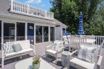 An Ideal Space for Lounging in the Sun - The Second Level Patio is Bound to be a Favorite Space at Blueberry Bluff